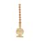 Glass Pumpkin Taper Candle Holder by Ashland®